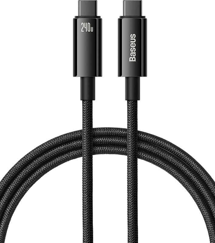 Baseus USB-C Fast Charging Cable 240W — usb c cable for usb cable