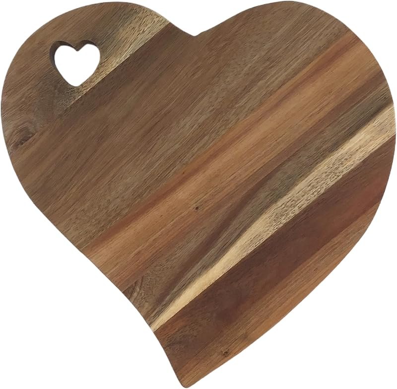 Heart Shaped Charcuterie Board - Heart Charcuterie Board Chautierre Board Brisket Cutting Board Charcuterie Meat And