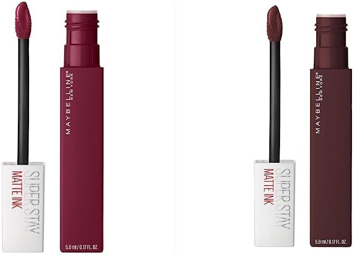 Maybelline Super Stay Matte Ink Liquid Lipstick Makeup Long Lasting High Impact Color Up to 16H Wear Composer Cherry