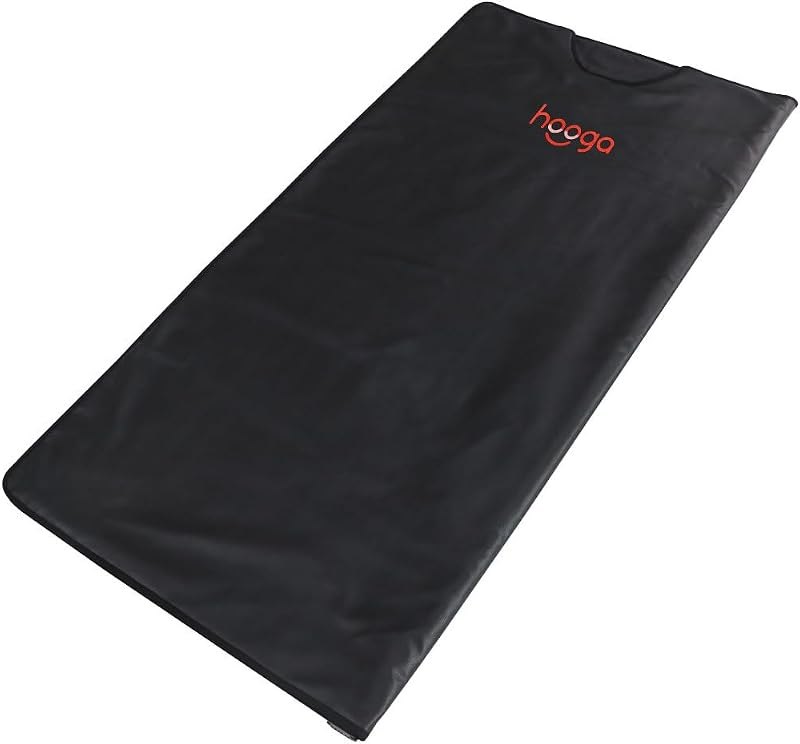 Hooga Portable Far Infrared Sauna Blanket for Home Detox, 71 Inches x 71 Inches — infrared sauna blanket for sauna