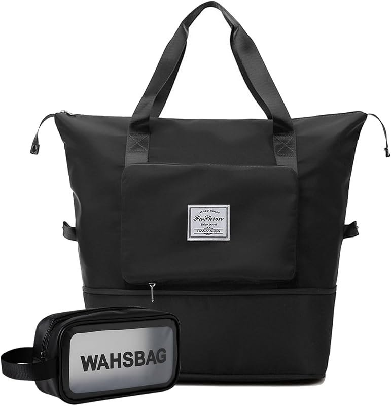 Large Capacity Travel Bag, Foldable Travel Bag, Expandable Duffel Bag, Collapsible Waterproof Large Capacity Handbag