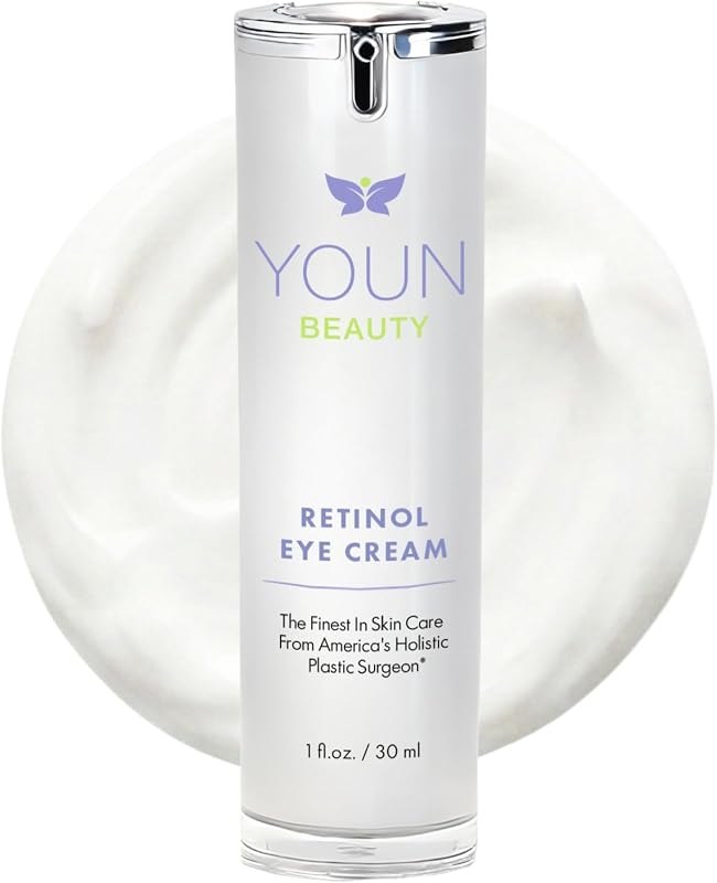 YOUN Beauty Retinol Eye Cream, Hydrating Under Eye Moisturizer, 1 oz — skin eye cream for skin eye cream
