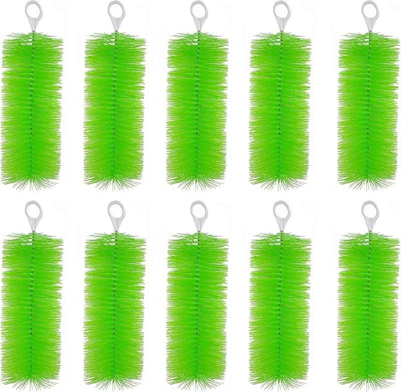 RINOO 10 Packs Fish Pond Filter Brushes Set for Koi Pond Fish Tank Aquarium Water Garden Pond Skimmer Filter Cleaning
