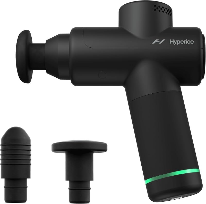 Hyperice Hypervolt Go 2 Handheld Percussion Massage Gun Deep Muscle Tissue — hip and glute massage gun for hip glute