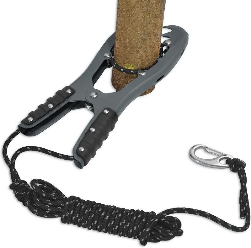Antidious Kayak Brush Gripper, Kayak Anchor Grip with 16.4ft Paracord and Snap Hook to Anchor Float, Canoe, Boat for