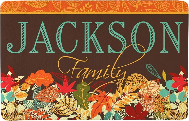 Let's Make Memories Personalized Doormat - Welcome Mat - Kitchen, Entrance Hall, Kids Room - Halloween Decor - Fall