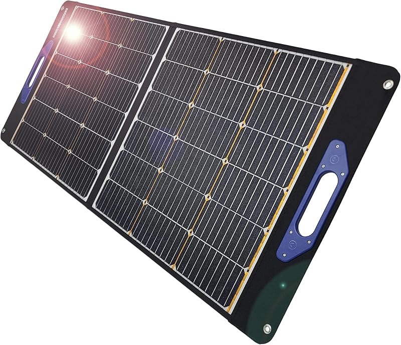 100W Portable Foldable Solar Panel — solar panel suitcase for solar panel suitcase