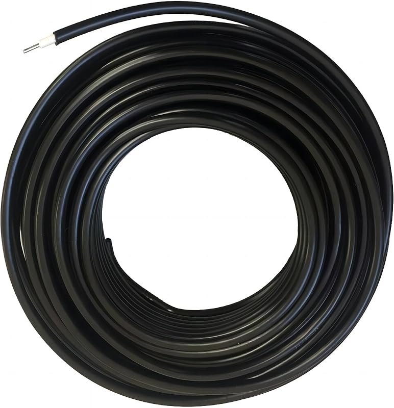 40 Feet 12-1/2 Gauge / 2.5mm Underground Controller Hook Up Wire Electric Fence Double Insulated Steel Wire Core