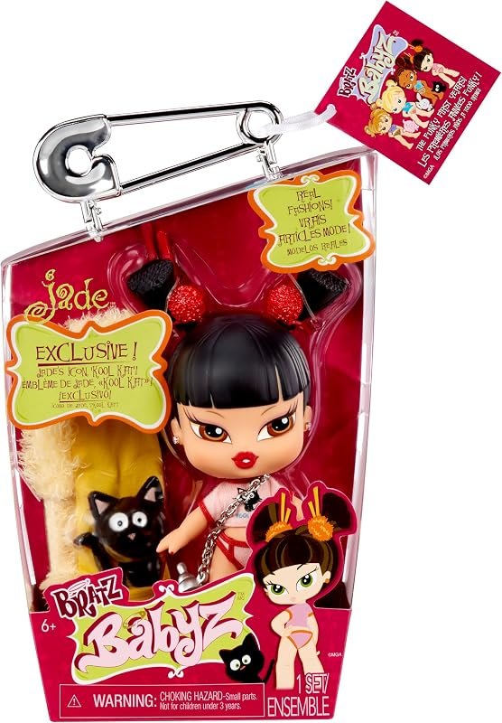 Babyz Jade Collectible Fashion Doll with Real Fashions and Pet — Bratz Doll Set for bratz doll set