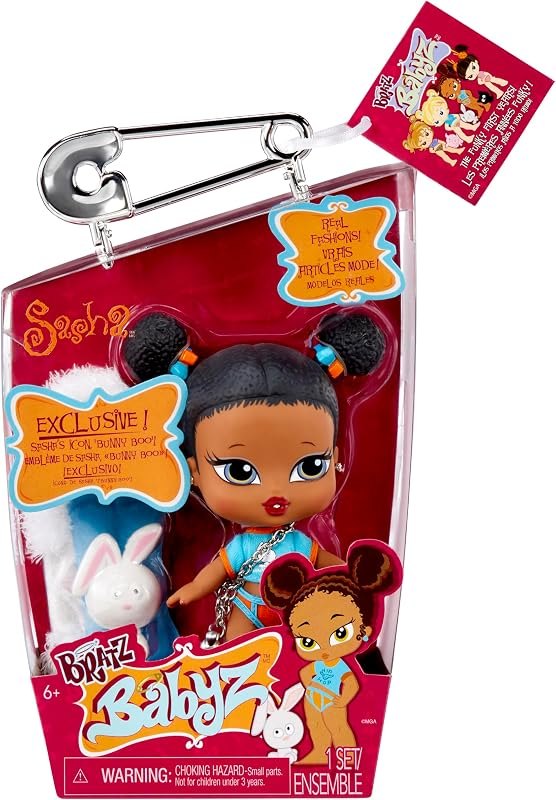 Babyz Sasha Collectible Fashion Doll with Real Fashions and Pet — best Bratz Doll Set for bratz doll set