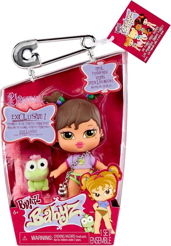 Babyz Yasmin Collectible Fashion Doll with Real Fashions and Pet — best Bratz Doll Set for bratz doll set