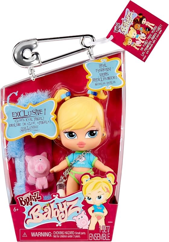 Babyz Cloe Collectible Fashion Doll with Real Fashions and Pet — Bratz Doll Set for bratz doll set