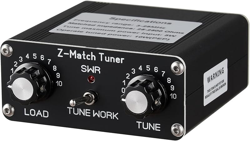 QRP Z-Match Manual Antenna Tuner 3-28 MHz for HAM Radio — ham antenna tuner for ham antenna tuner