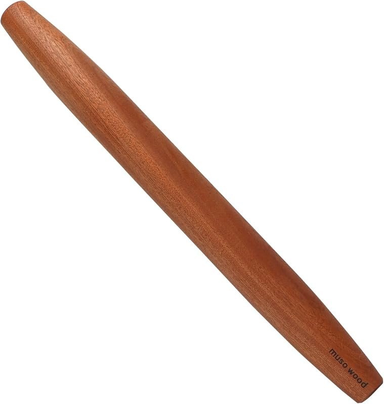 muso wood Sapele French Rolling Pin for Baking — copper rolling pin for copper rolling pin