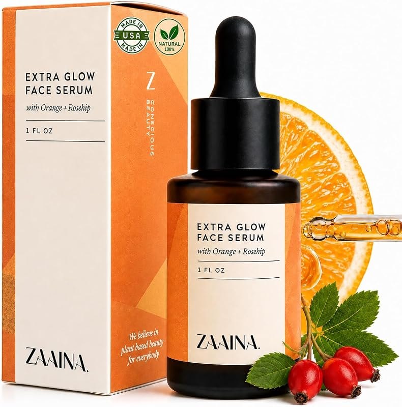 ZAAINA Extra Glow Face Oil Serum for Radiant Skin, 1 oz — skin face oil for skin face oil