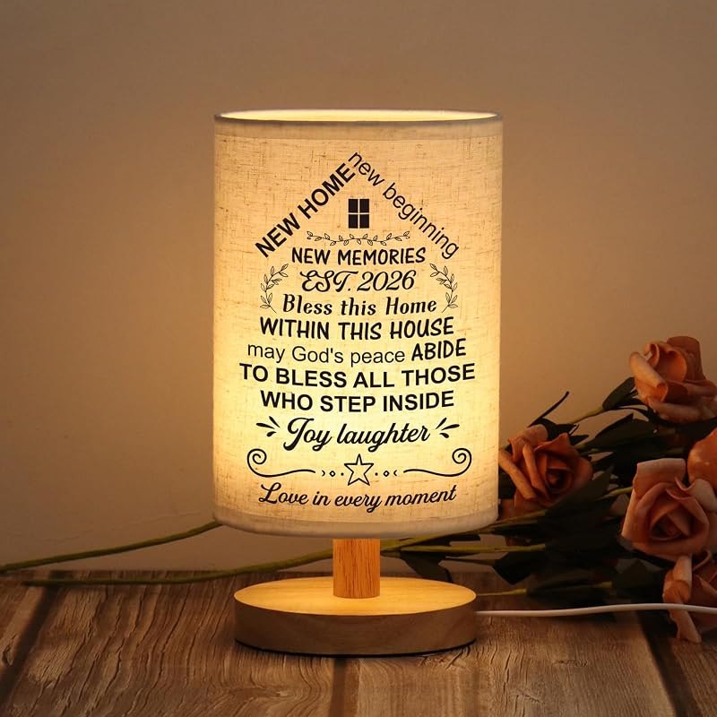 House Warming Gifts New House Decor, Table Lamp Best Housewarming Gifts 2026 New Home Gift Ideas Women Couple, New