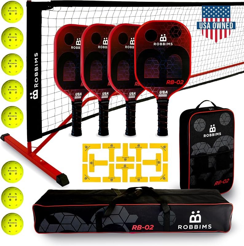Pickleball Set with Net — pickleball net kit for pickleball net kit