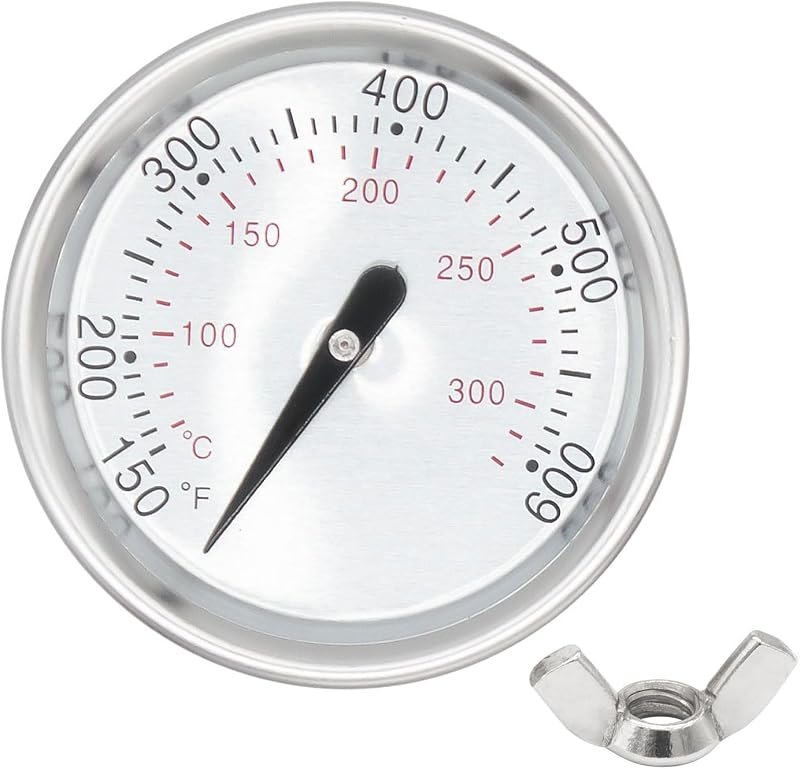 60540/7581 Grill Thermometer for Weber Spirit 2, Q Series and Charcoal Grills, Replacement for Weber Spirit E/S 210