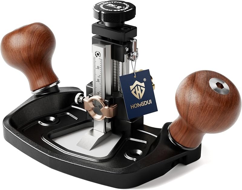 HONGDUI KM-17 PRO Router Plane Wood Hand Router Planes Closed Throat/Open Throat for Woodworking Tuning Joinery