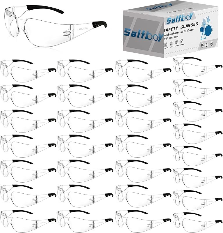 Salfboy Ansi Z87.1 Certified Safety Glasses, Bulk Protection Glasses — welding safety glasses for welding safety glasses