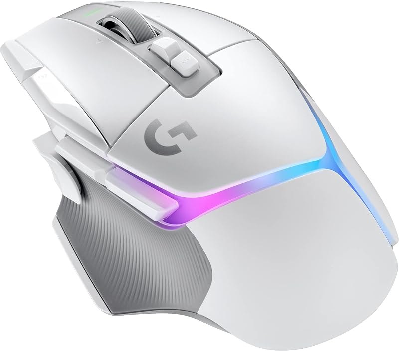 Logitech G502 X Plus Lightspeed Wireless Optical Mouse - LIGHTFORCE hybrid switches, LIGHTSYNC RGB, HERO 25K gaming
