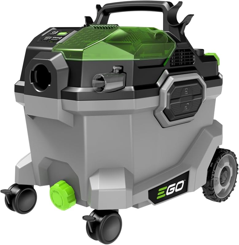 EGO Power+ Shop Vacuum Wet Dry, Car Vac, Portable Cordless Cleaner, 9 Gallon 110 CFM, Battery and Charger Not Included