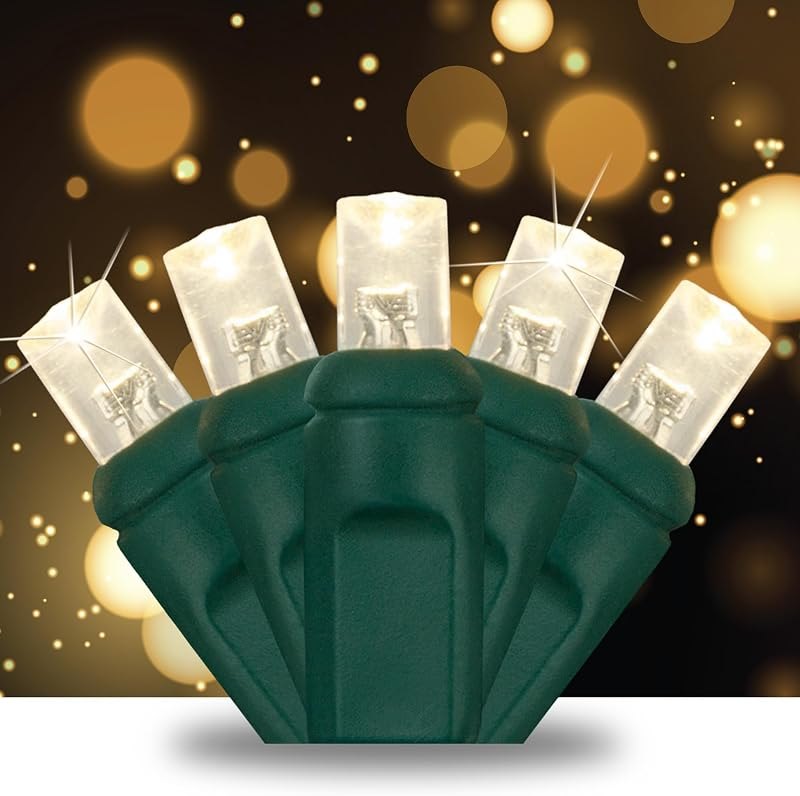 SoftTwinkle Slow Twinkling Christmas Lights, Soft Twinkle String Lights Pulsing Christmas Lights (70 Lights, 23.7 Ft