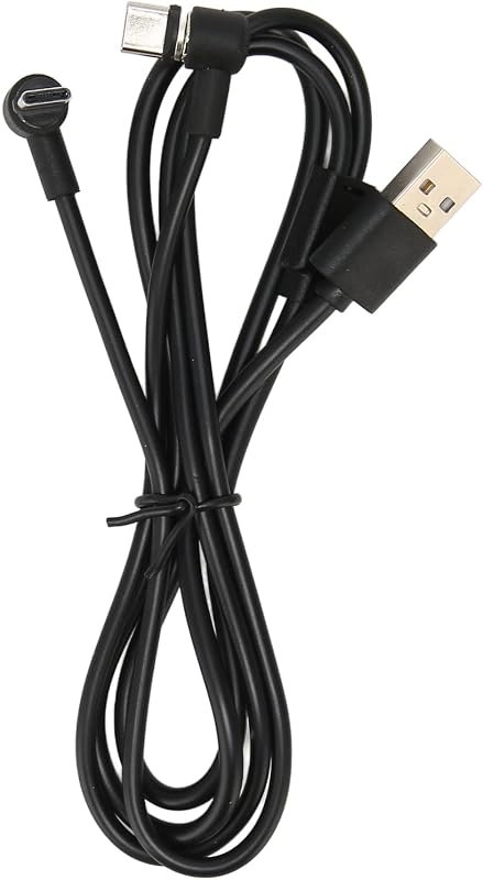 Controller Charging Cable Magnetic Charging Cable 90 Degree Dual Magnetic Type C 2 in 1 Handle Charging Cord for PS
