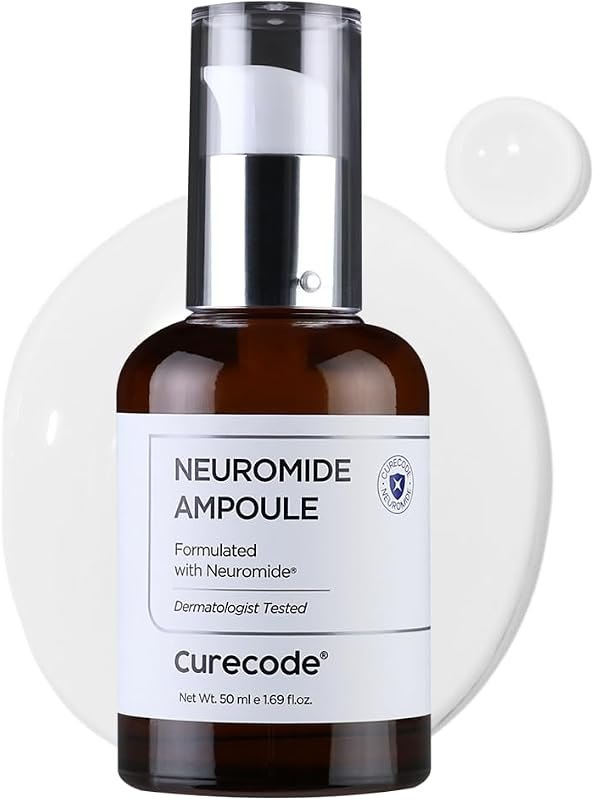 Neuromide Ampoule 50ml (1.71 fl oz) Hydrating Facial Serum for Dry Sensitive Skin - Korean Skin Care Face Ampoule with