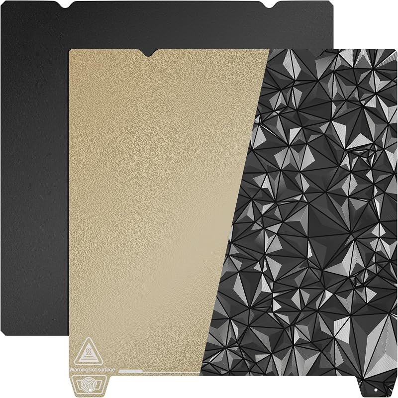 YOOPAI Double-Sided PEI + PEO Sheet and Flexible Magnetic Build Plate, 235x235mm 3D Printer Bed Platform for Creality