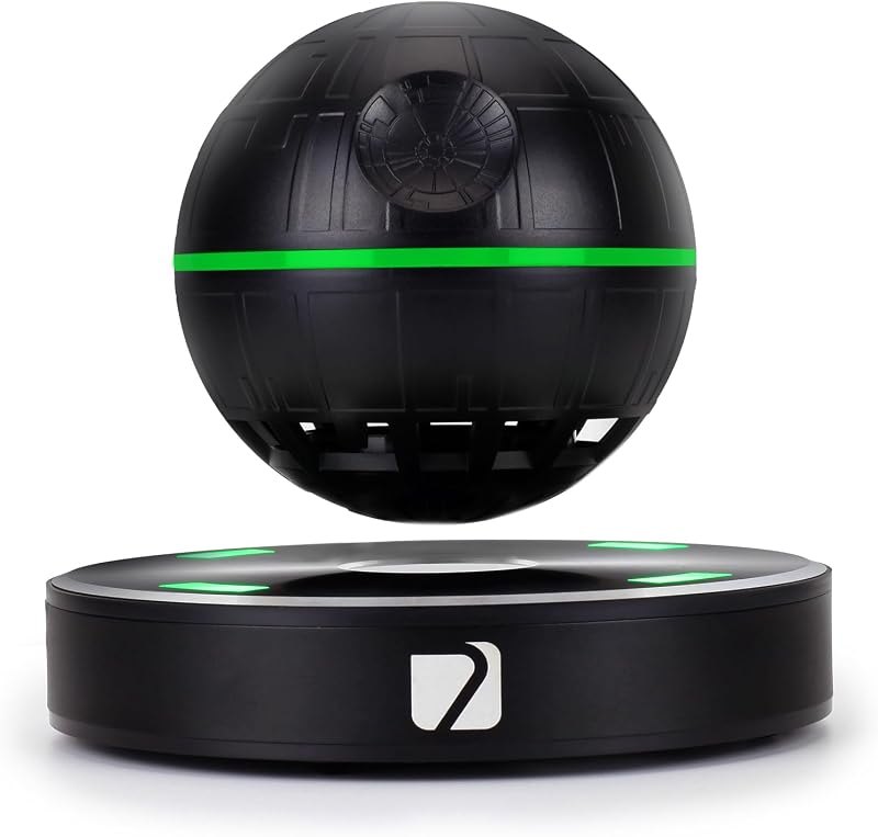 Upgraded Wireless Arc Star Floating Speaker, Magnetic Levitating Bluetooth Speaker with 8W Loud 360 Stereo Sound, Cool