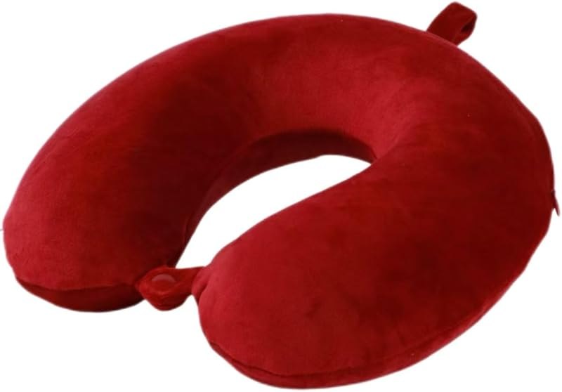 Travel Pillow,100% Pure Memory Foam U Shaped Neck Pillow,Super Lightweight Portable Headrest Great for Airplane