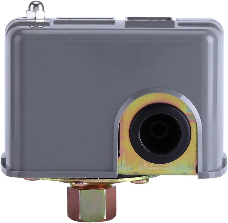 Pressure Switch for Well Pump, Control Electronic Adjustable Water Tank Installation Kit Double Spring Differential