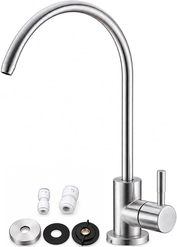 Drinking Water Faucet, RO Water Filter Faucet for Kitchen Sink — best well water air gap for well water air gap
