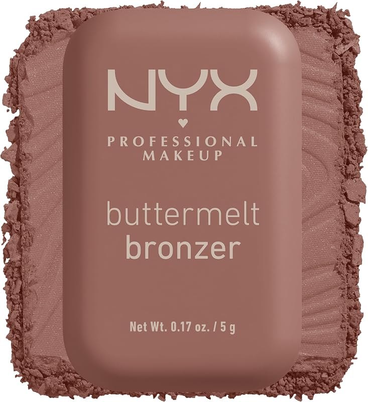 NYX PROFESSIONAL MAKEUP Matte Buttermelt Bronzer, Longwear Face Makeup with Up to 12 Hours of Wear, Vegan Formula -