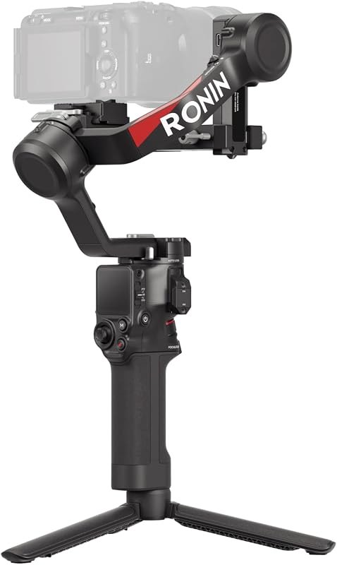 DJI RS 4, Gimbal Stabilizer for Camera, Canon/Sony/Nikon/Fujifilm — mirrorless camera stabilizer for mirrorless camera