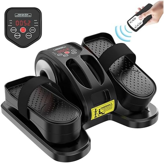 ESL Under Desk Elliptical, Electric Elliptical Leg Exerciser for Seniors