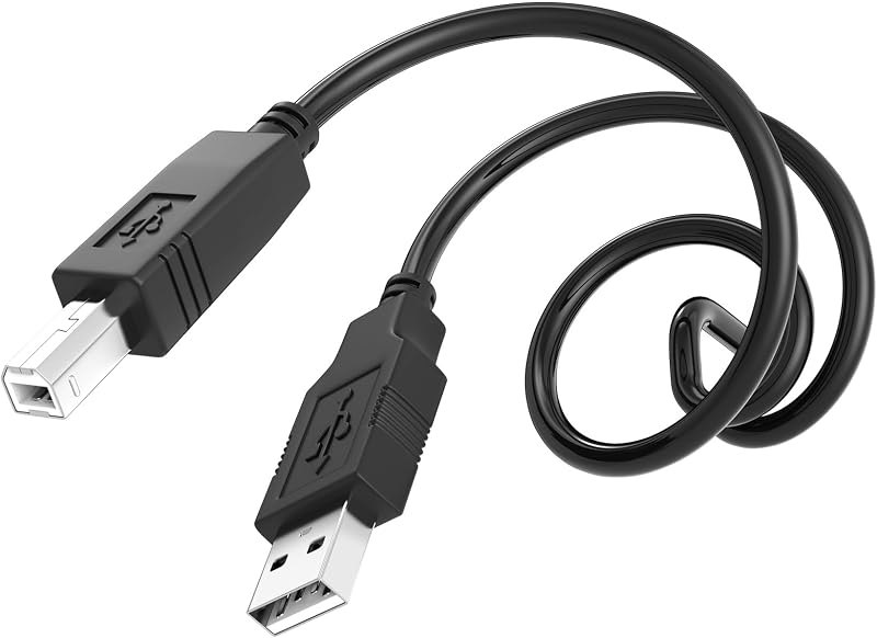 6ft USB Cable Wire Cord for Dymo LabelWriter 4XL Thermal Sticker Label Printer — Dymo 4XL label printer for dymo 4xl