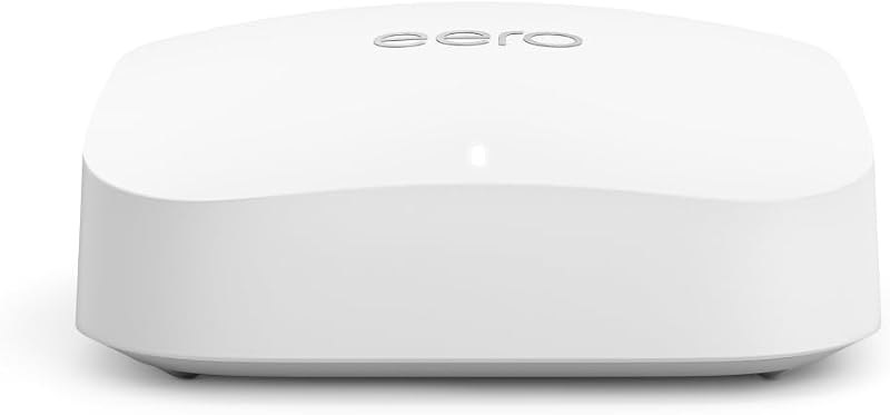 Amazon eero Pro 6E mesh wifi router with 1 month free eero Business (auto-renews annually) - Coverage up to 2,000 sq