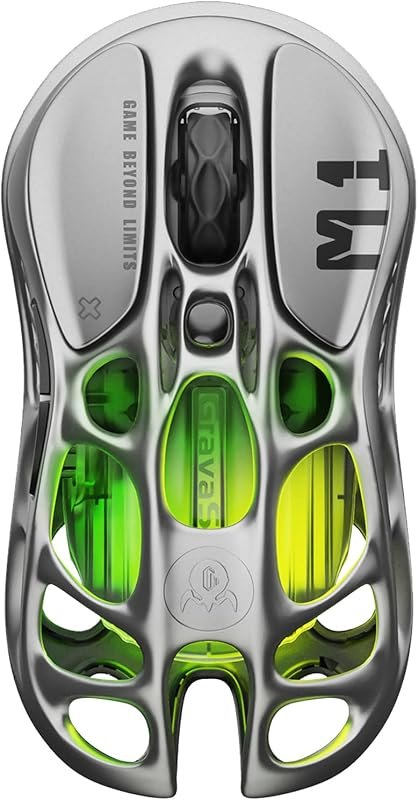 GravaStar Mercury M1 Pro Tri-Mode Wireless Gaming Mouse — Logitech G Pro X Superlight for logitech pro superlight