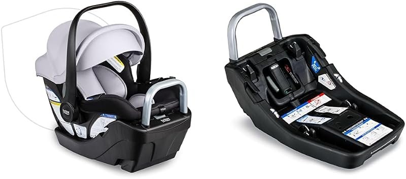 Britax Willow S Infant Car Seat with Alpine Base, ClickTight Technology, Rear Facing Car Seat & Alpine™ Infant Car