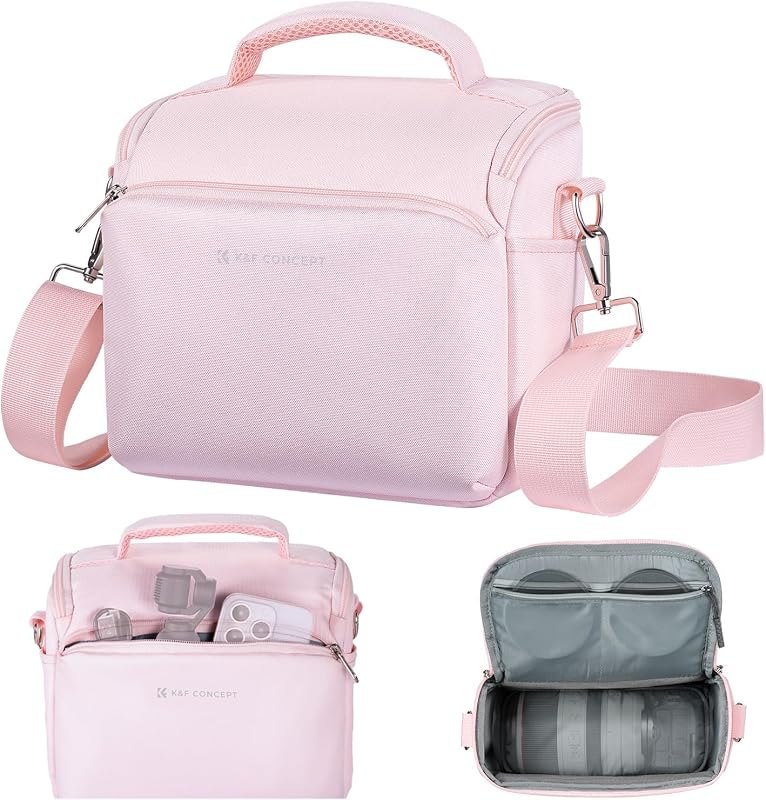 K&F CONCEPT Camera Sling Bag Small Crossbody Case — cameras camera bag for cameras camera bag