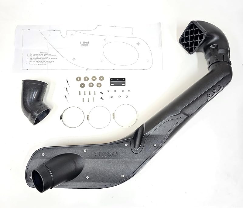 LEDIN Air Snorkel Kit Compatible For 2014 2015 2016 2017 2018 2019 2020 2021 Toyota Tundra Rolling Head V8 4.6 5.7