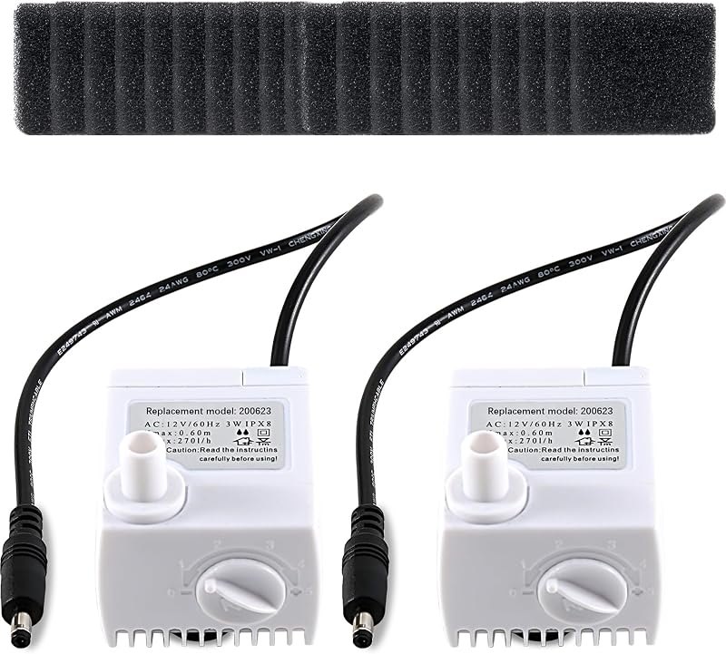 200623 Aero-Garden Pump with 20 Filters — hydroponic recirculating pump for hydroponic recirculating pump