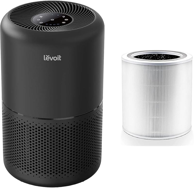 Air Purifier for Home Allergies Pets Hair in Bedroom, Covers Up to 1095 Sq.Foot & Core 400S-P Air Purifier Original