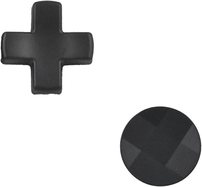2 Pack Elite 2 Metal D-Pads Replacement for Xbox One Elite Series 2 Controller, Magnetic Standard D-Pad and Faceted
