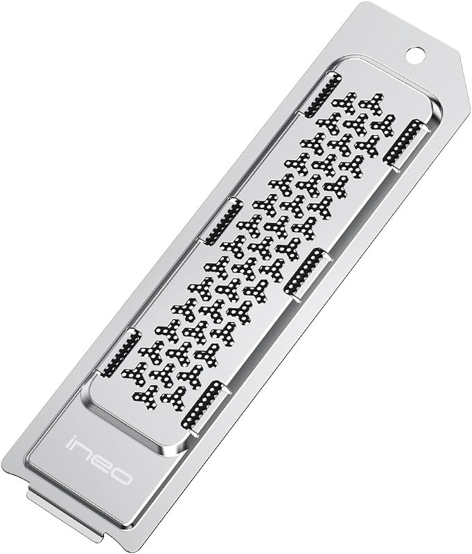 ineo PS5 Heat Dissipation Cover for M.2 SSD Expansion Slot - Silver (Compatible with PS5 Slim & PS5 Pro) — PS5 SSD