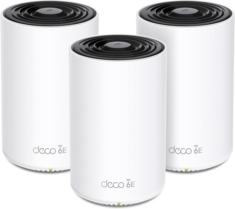 Deco XE70 Pro AXE4900 Tri-Band WiFi 6E Mesh WiFi System, 3-Pack — TP-Link Deco mesh for link deco mesh