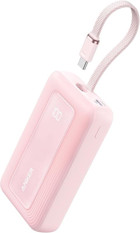 Power Bank,10,000mAh 30W with USB-C Travel Essential Portable Charger — Anker 737 power bank for anker 737 power bank