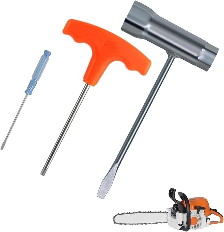 chainsaw wrench Tool Kit for Stihl Echo Husqvarna Makita Poulan Chainsaws — chainsaw chain brake for chainsaw chain